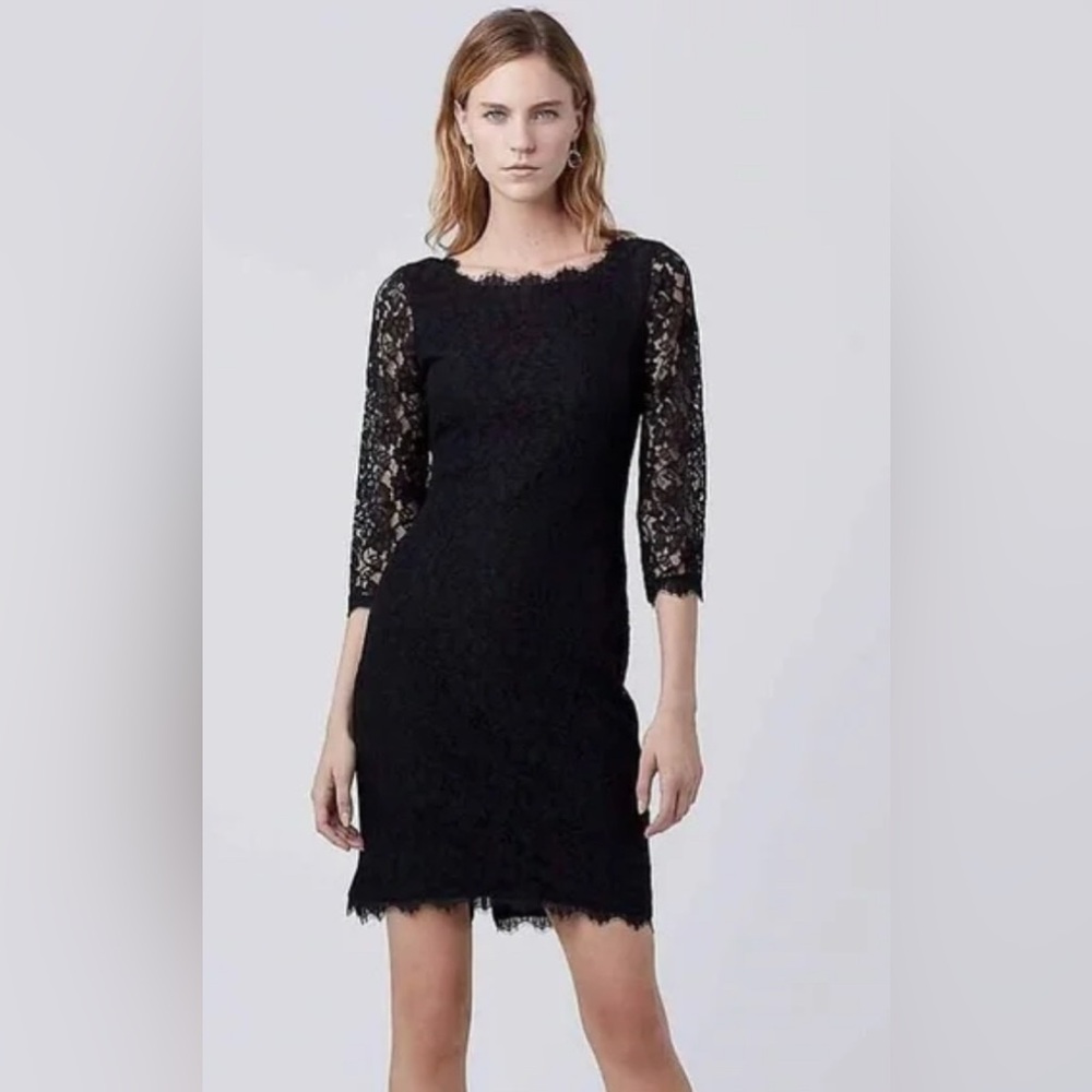 Diane Von Furstenberg Iconic Zarita Lace Dress